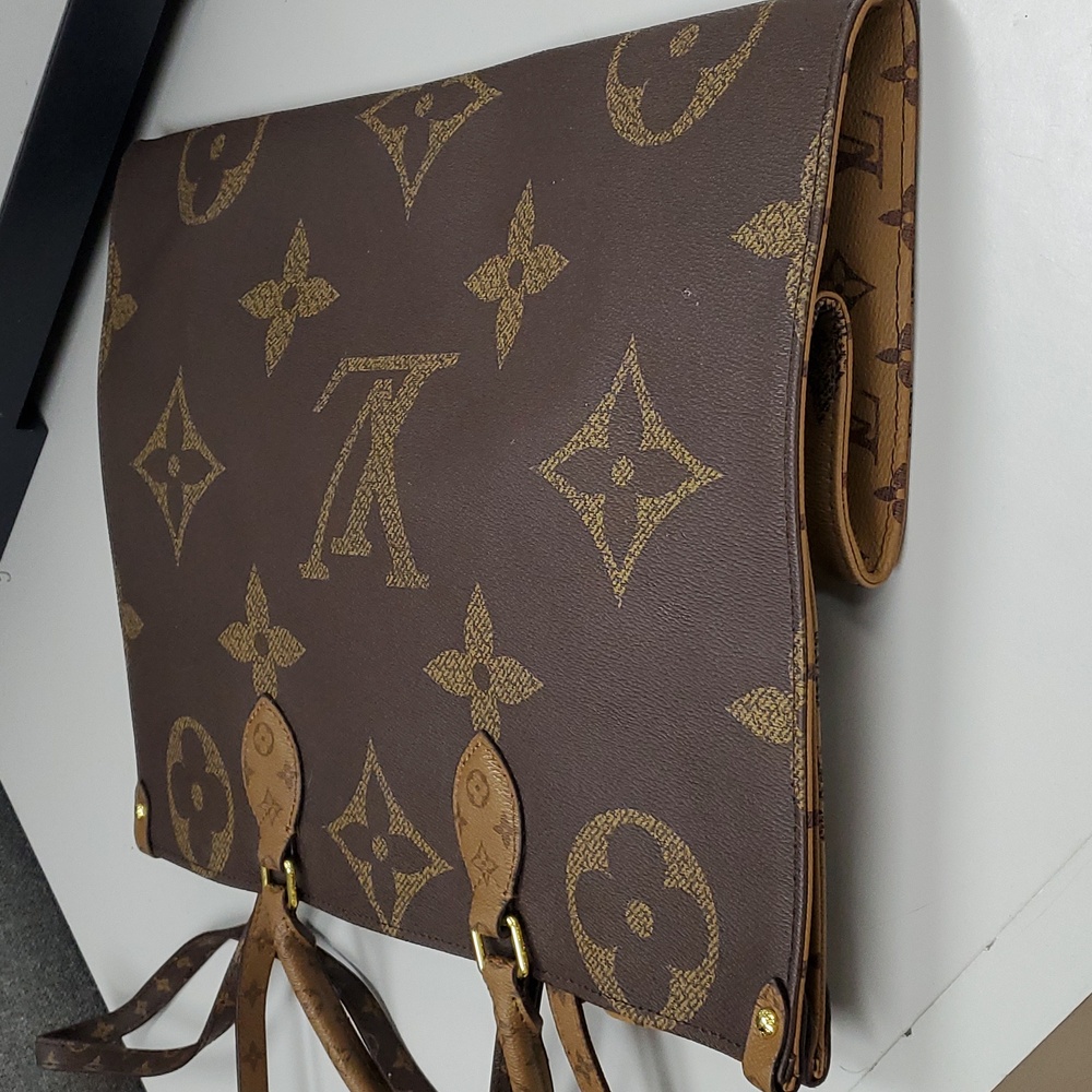 Dup! BRAND NEW Louis Vuitton Monogram Brown and Gold Handbag - Picture 6 of 8